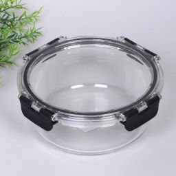 Контейнер стеклянный 950мл "Палермо" герметичный, круглый