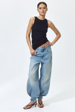 Barrel High Waist Ankle Jeans - H&m фото 2