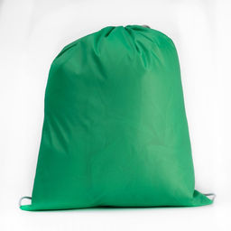 Мешок для обуви 420 х 340 мм, Calligrata Стандарт, (мягкий полиэстер, плотность 210 D), зелёный  фото 2