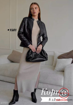 Женская куртка-косуха весенняя