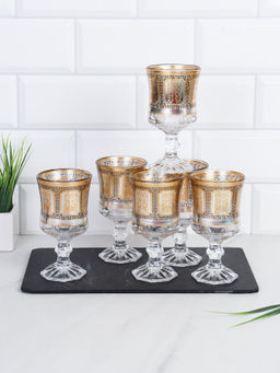 Бокал 6 штук 200 мл / FK-1456 /уп 12/ - ГалеонТрейд фото 2