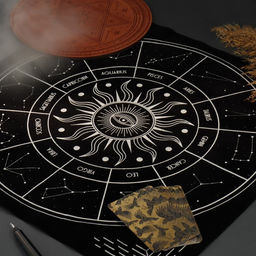 Скатерть для гадания бархатная Звездный путь, 50х50 см, 16+ - Лас играс фото 3