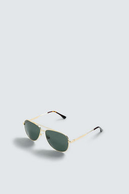 LIMITED EDITION AVIATOR SUNGLASSES - Zara фото 6