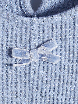 Simli Fiyonk Detayl? K?z ?ocuk Elbise