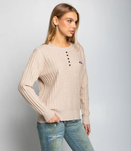 Джемпер #КТ8201 (5), бежевый - Dommod фото 2