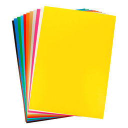 Лео Играй Картон цветной (+золото и серебро), односторонний, мелованный LPCB-07 200 г/м2 A4- 20 х 28.3 см 12 л. 12 цв  фото 6