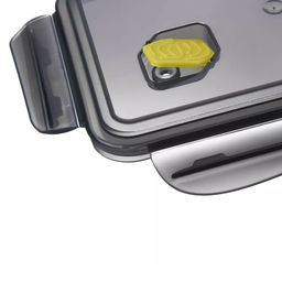 Контейнер для продуктов "BRILLIANT" герметичный с клапаном квадратный 1,0 л, арт. С11794