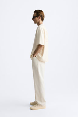 T-SHIRT WITH EMBOSSED SLOGAN - Zara фото 6