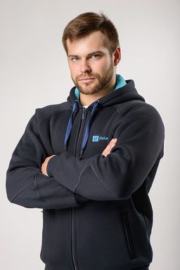 Спортивный костюм М-1628: Тёмно-синий / Бирюза - Relay фото 5