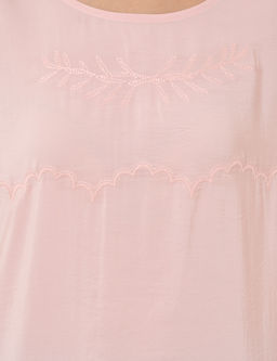 Pembe Regular Fit Bluz