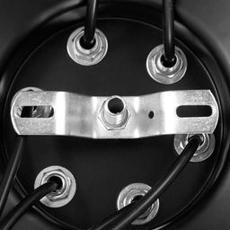 Светильник BayerLux «Скин паук», 6×40 Вт, E27, 30×30×20-150 см, чёрный