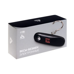 Весы-безмен Luazon LVU-09, электронные, до 50 кг, точность до 10 г, подсветка, крюк, чёрные - Luazon home фото 9