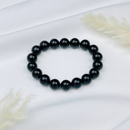 Браслет из Агата черного 16,5 см