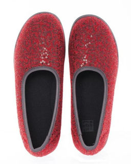 Aerosoft Тапочки, красный, 37