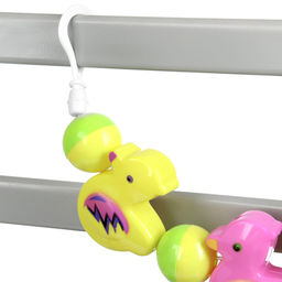 Растяжка Крошка Я «Забавные зверята» на кроватку/коляску, 3 игрушки