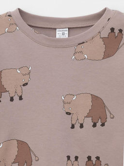 К 1552/капучино 1506 Н004 пижама дет