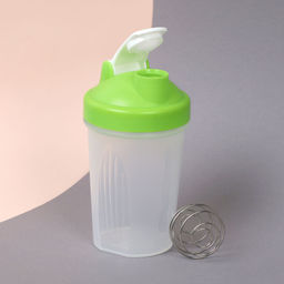 Бутылка/Шейкер SMALLHERO SHS-400 зелёная, для спортивного питания 400ML/уп80 - Галеонтрейд фото 2