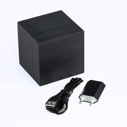 Часы - будильник электронные «Цифра», настольные, с термометром, деревянные, 6.5 см, от батареек ААА, USB