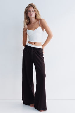 Pantal?n gofrado con cord?n de ajuste - H&m фото 4