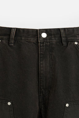 CARPENTER POCKET JEANS - Zara фото 8