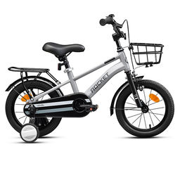 Велосипед 14" Rocket Level, цвет серый