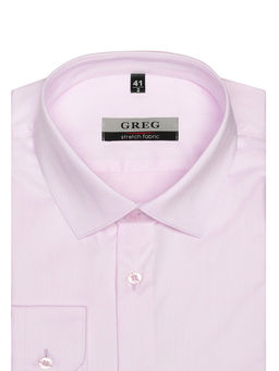 Сорочка мужская длинный рукав GREG 603/237/2353/ZN STRETCH  фото 3