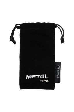 Уретральный катетер Metal by TOYFA, со сменными фиксирующими кольцами, силикон, серебряный, 23 см