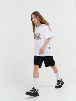 Шорты бермуды Черные 7+ - Bungly фото 9