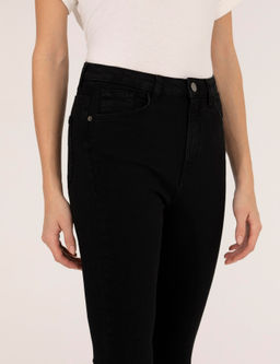 Siyah Skinny Fit Jean Pantolon