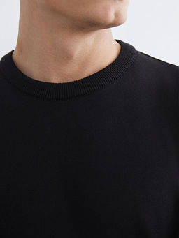 Bisiklet Yaka Erkek Triko Kazak