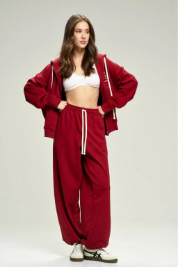 Джоггеры Oversize Wine - Erist store фото 3