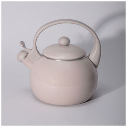 ЧАЙНИК AGNESS ЭМАЛИРОВАННЫЙ СО СВИСТКОМ СЕРИЯ CHARM, 2,2Л