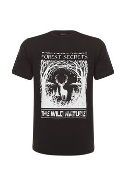 Siyah %100 Organik Pamuk Bask?l? Basic Orme T-Shirt - Trendyolmilla фото 6