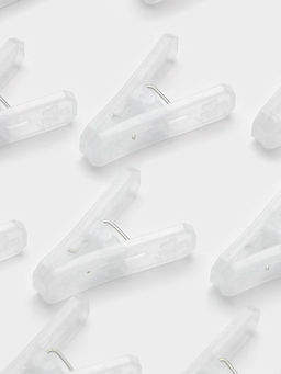 Прищепки для белья Доляна, 16 шт, 6,52 см, ширина низа 4 см  фото 12