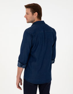 Lacivert Regular Fit Jean G_mlek - Pierre cardin фото 5
