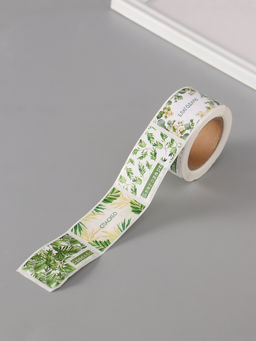 Цена за 2 шт. Наклейка бумага Веточки и листья, 3?5 см, 200 шт. в рулоне