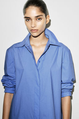 VESTIDO CAMISERO DE ALGOD?N CON VOLANTE - H&m фото 5