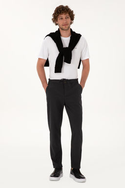Erkek Gri Kanvas Pantolon Sepette S_rpriz _ndirim - U.s. polo assn фото 3