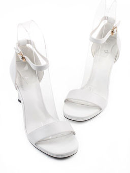 08-A78F-620D WHITE Босоножки женские (натуральная кожа)