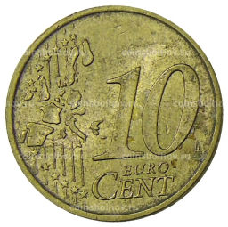 10 евроцентов 2002 года J Германия