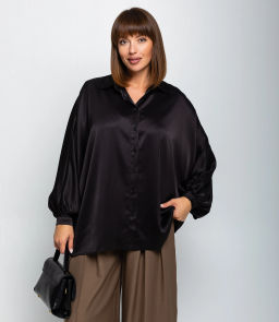 Блуза #КТ3388 (1), чёрный