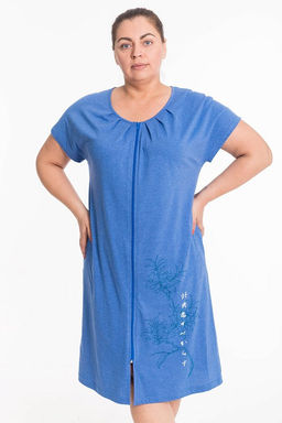 Халат М325151Па индиго - Елена фото 4
