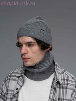 17224 1S Стамнес Комплект мужской (шапка+снуд) (58-60)