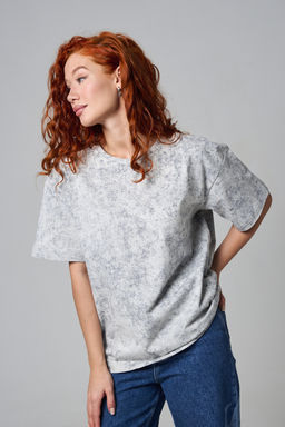 14502 футболка женская оверсайз