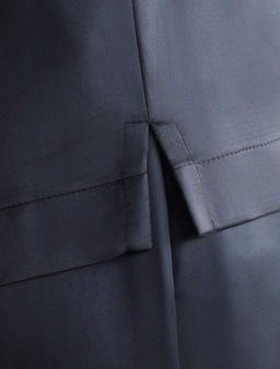 Топ Vilatte из сатина черный  фото 2