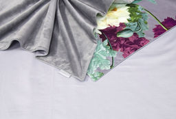 Комплект с одеялом Фрезия (лавандовый графит) АВС Egypt Cotton