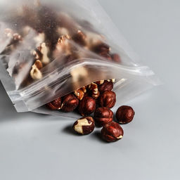 Цена за 50 шт. Прозрачный матовый дой пак,12×18×4 см