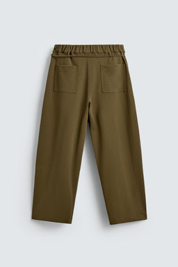 PLEATED DRAWSTRING TROUSERS - Zara фото 8
