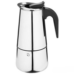 Гейзерная кофеварка ITALIA, объем 450 мл/9 чашек, из нержавеющей стали арт.104759 - Mallony фото 2