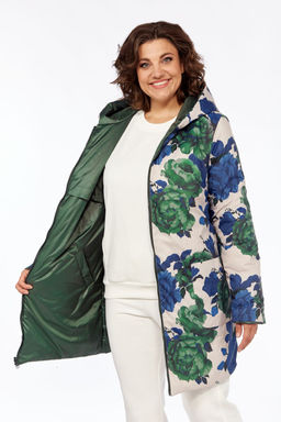 Куртка Diamant 1849-Р зеленый  фото 4